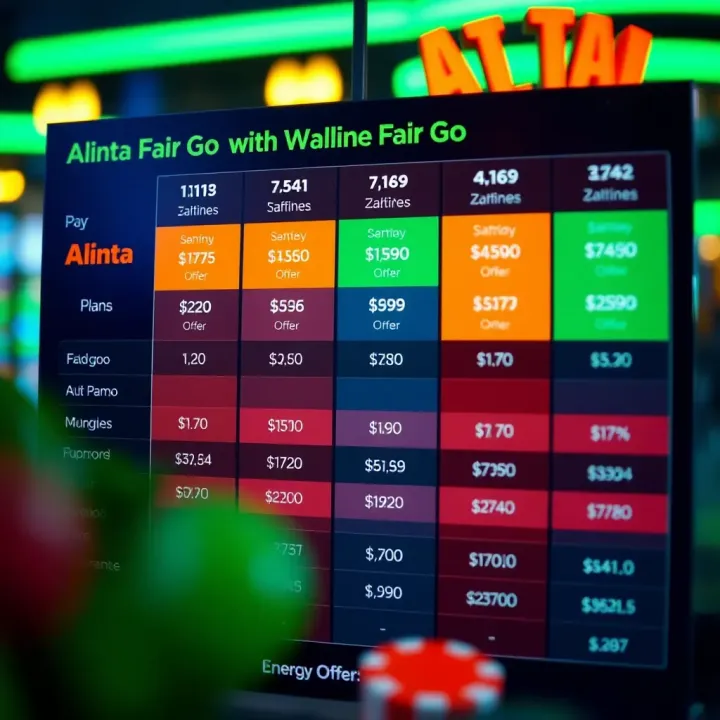 Comparison chart highlighting Alinta's Fair Go offer alongside other Western Australia energy plans