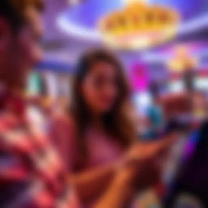 Australian player enjoying risk-free casino spins on a digital device