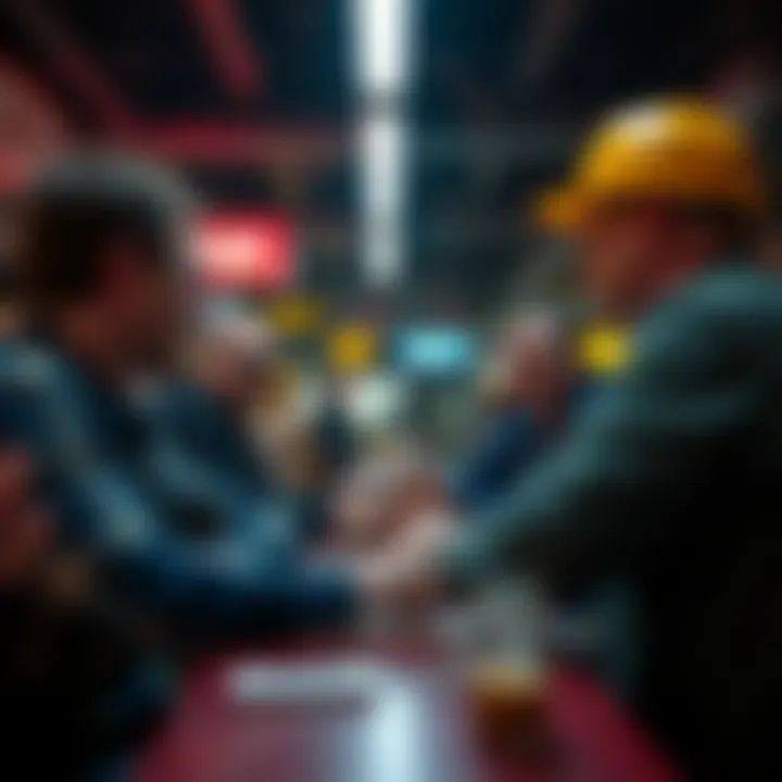 Visual representation of workplace collaboration reflecting the Australian value of fairness and mateship