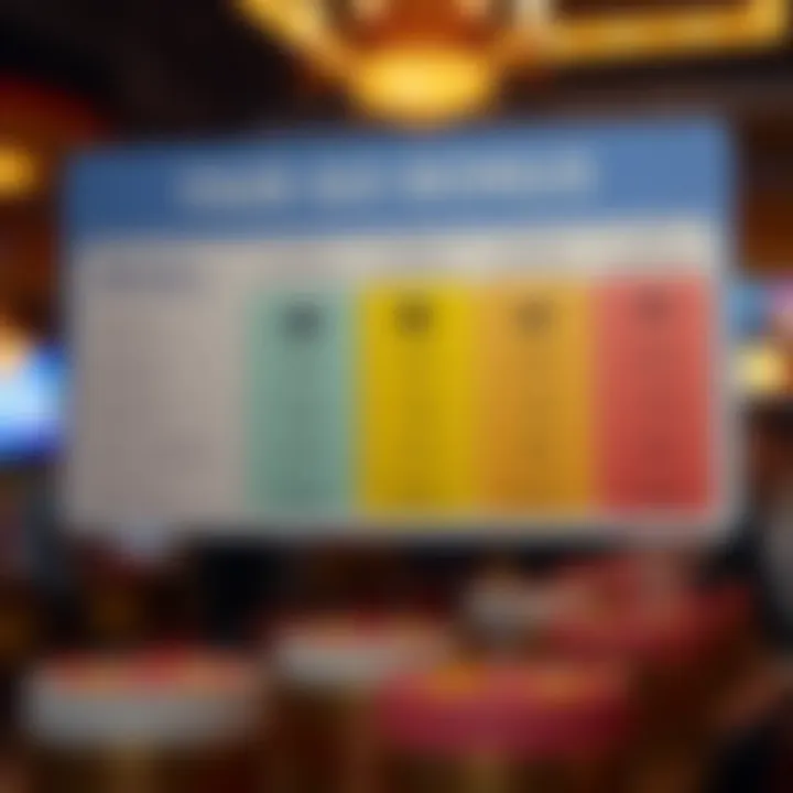 Graphic comparing various government payments with icons representing eligibility and amounts