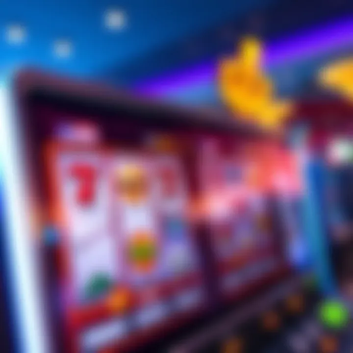 Classic online pokies interface showing reels and symbols on a digital screen