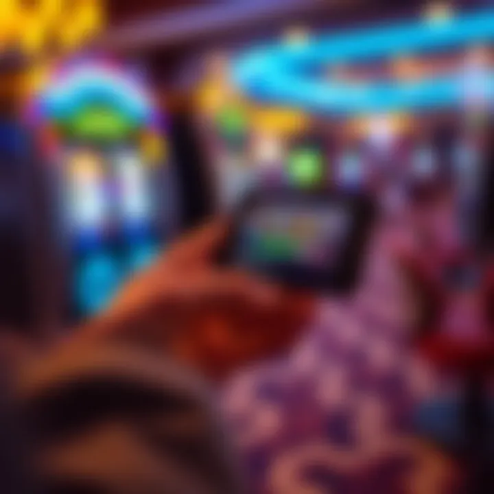 Player using a mobile device to access Fair Go Casino’s support options