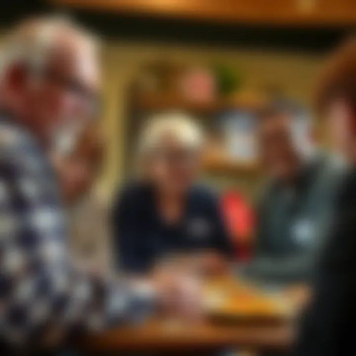 Local support network volunteers collaborating to enhance social services in Ballina