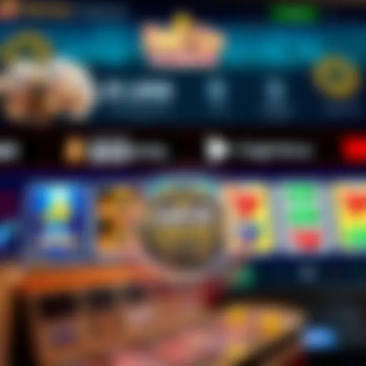 Fair Go Casino Bonus Chip and Game Interface Online casino dashboard showing bonus chip balance and game selection