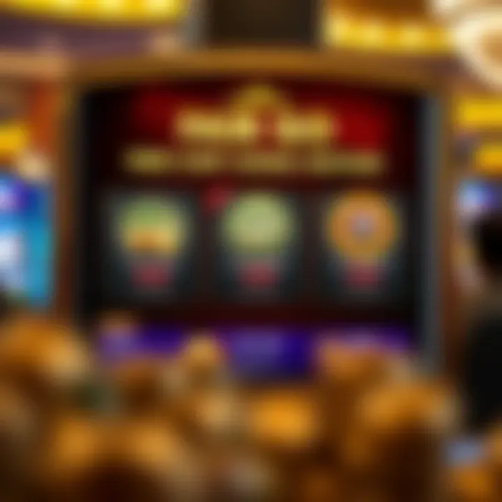 Illustration of a digital casino interface showcasing bonus offers and free chip code redemption options