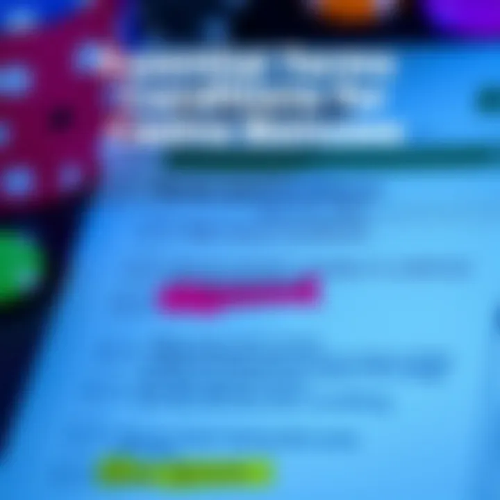 Graphic showing a checklist of terms and conditions for casino bonuses with key points highlighted