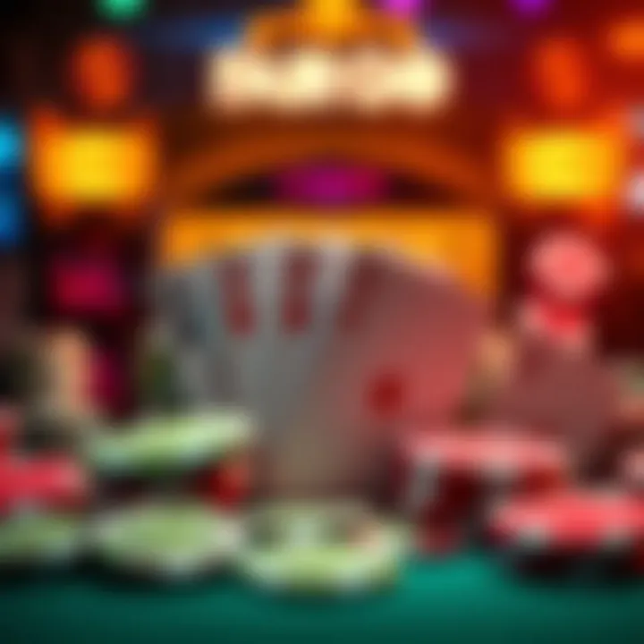 Fair Go Casino Deposit Codes and Bonuses Overview Bright casino chips and playing cards symbolizing online gaming bonuses