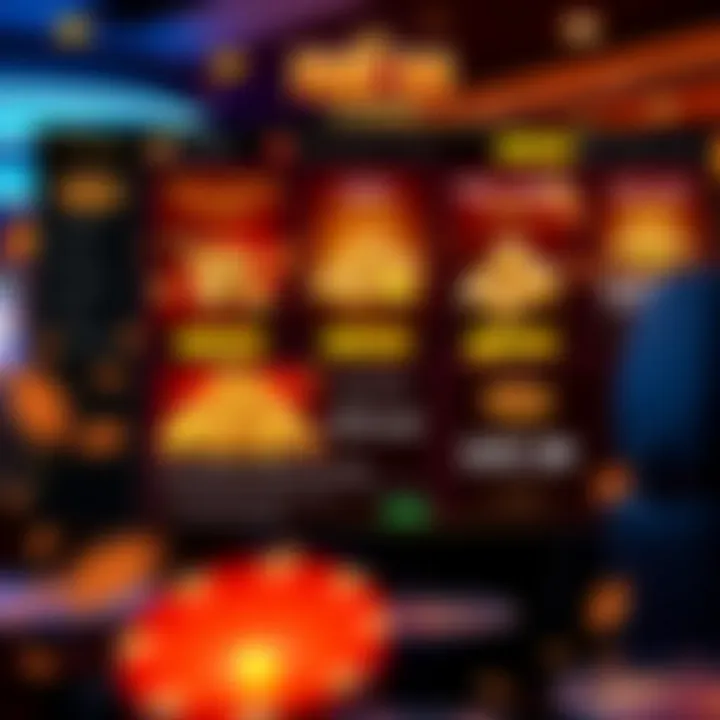 Online casino dashboard displaying free chip offers and bonus details