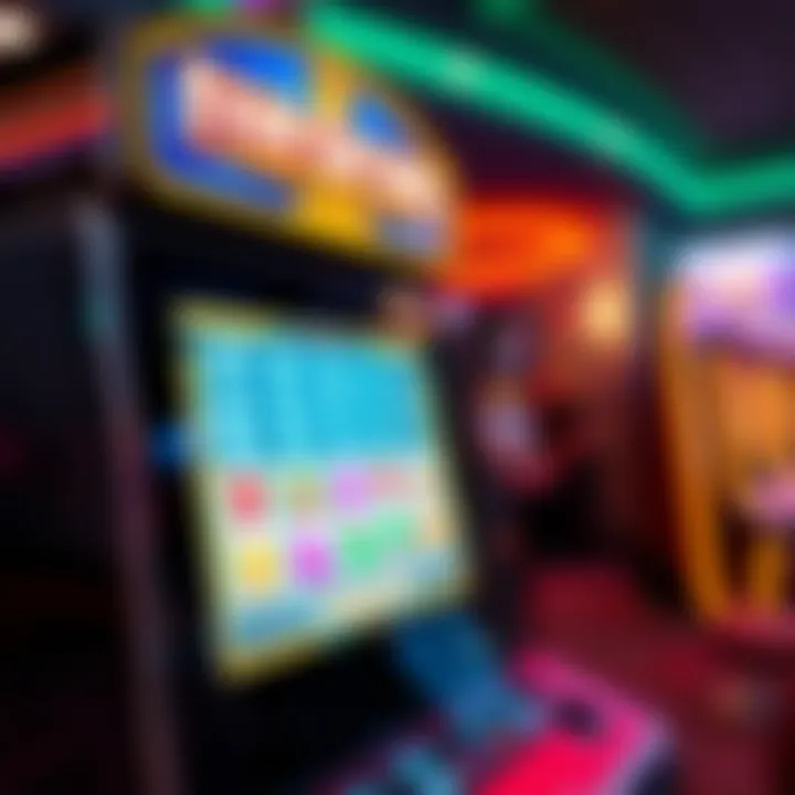 Bright casino slot machine screen showing free spins feature activation