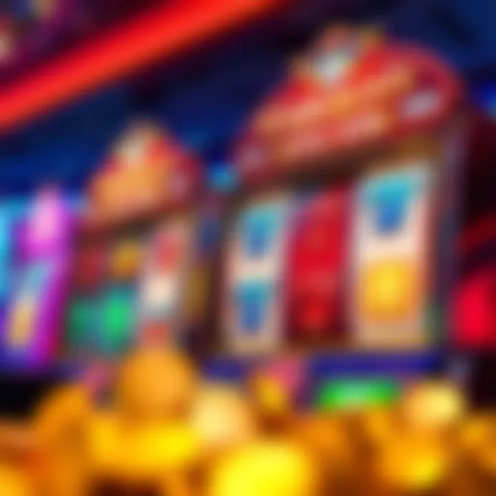 Fair Go Casino Free Spins Bonus Promotion Colorful casino slot machine displaying free spins bonus feature