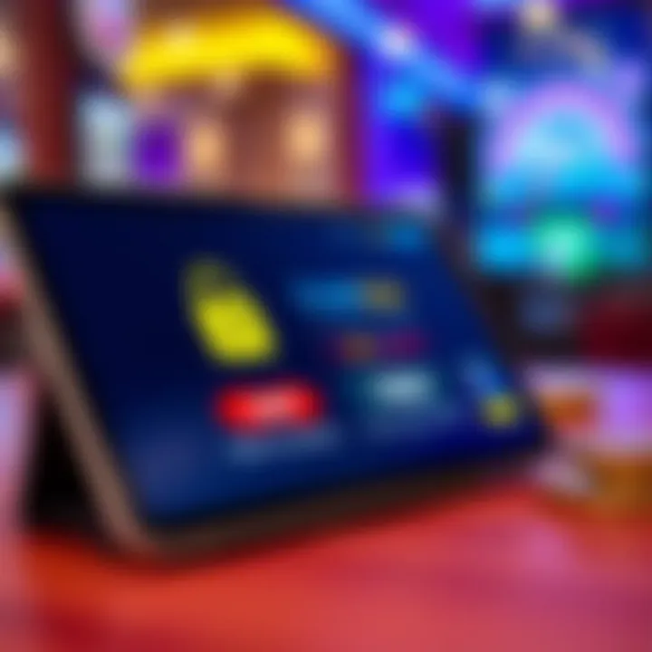 Secure online payment options displayed on a digital device for Australian players
