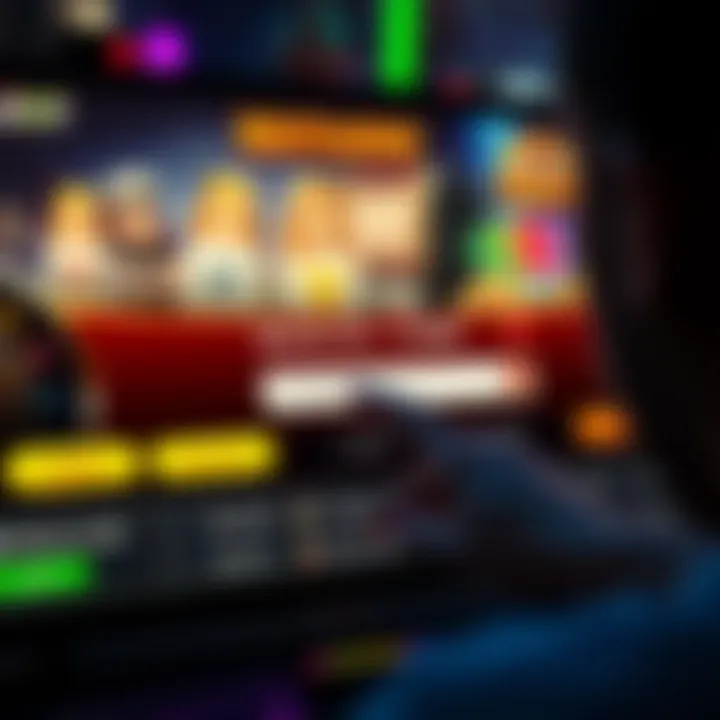 User registering on a casino website interface featuring bonus code input field