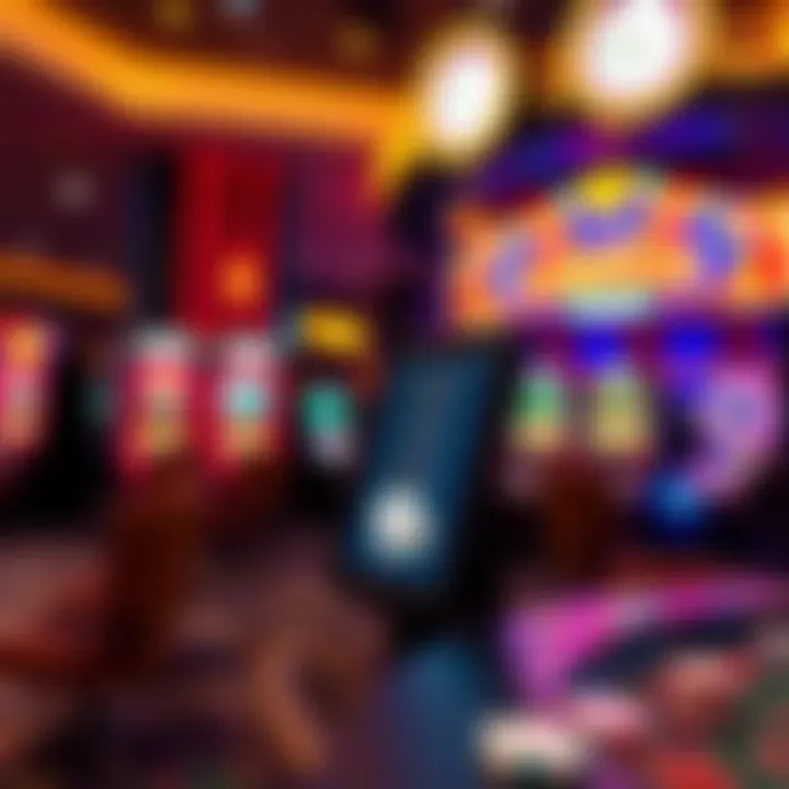 Safe and responsible gaming environment with a digital checklist and casino elements