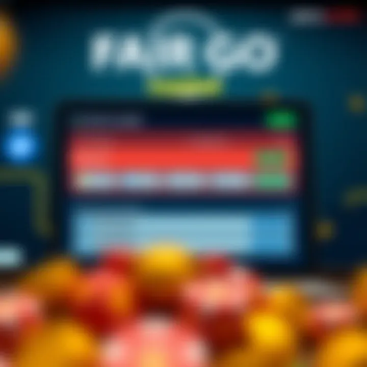 Secure online transaction interface showing deposit and withdrawal options at Fair Go Casino