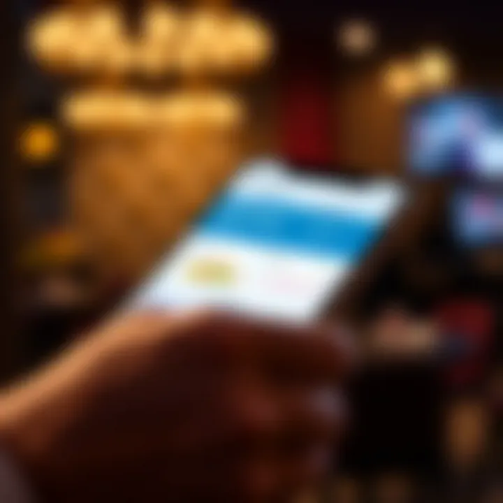 Smartphone displaying Fair Go Finance app user interface with financial insights and budget overview