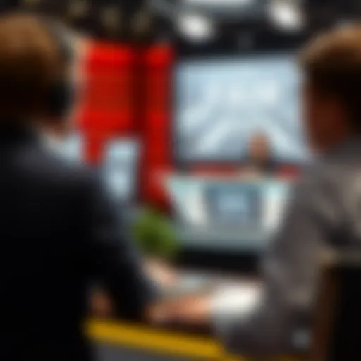 The Role of the Fair Go Host in Australian Media Television studio set with a host engaging viewers during a consumer rights program