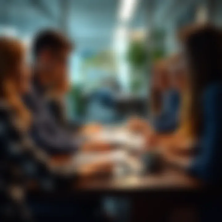Diverse group collaborating in a modern office environment symbolizing equal opportunity