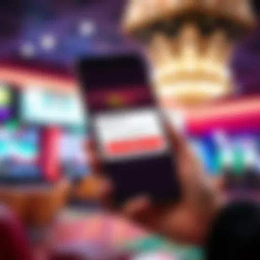 Smartphone showing verification popup for secure mobile login at FairGo Casino
