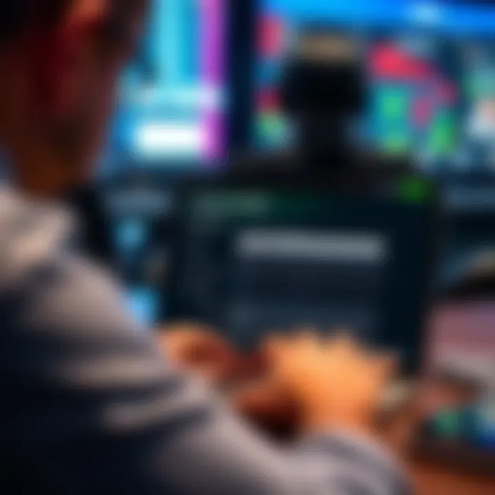 User reviewing Fair Go Casino account settings on a laptop screen