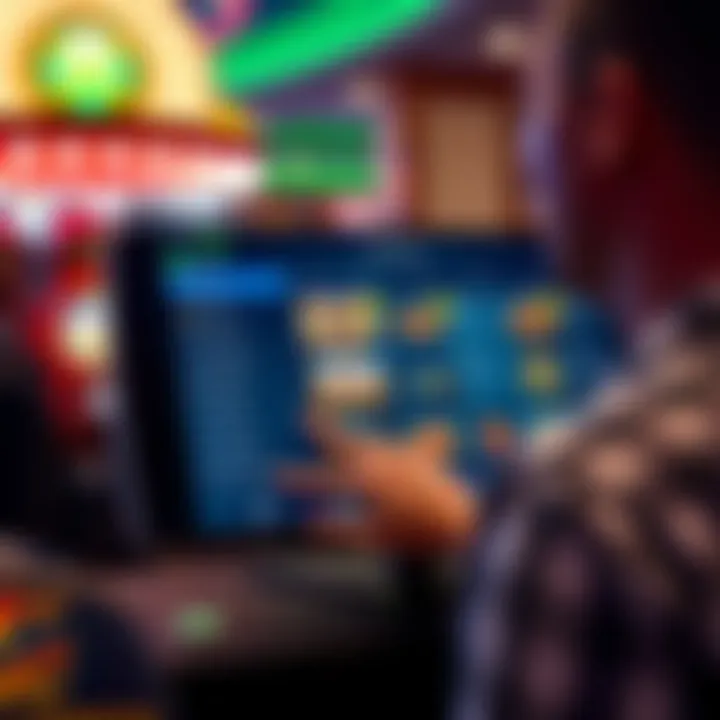 Screenshot of Fair Go Casino's scanning feature displaying a list of games with ratings and bonuses