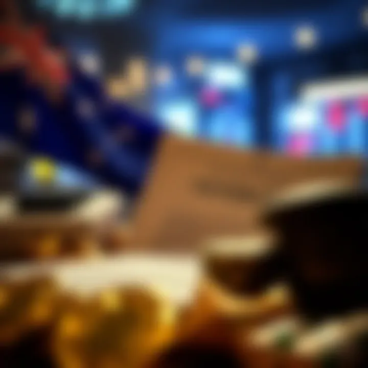 Symbolic representation of support and recognition for Australian veterans with patriotic elements and government policy documents