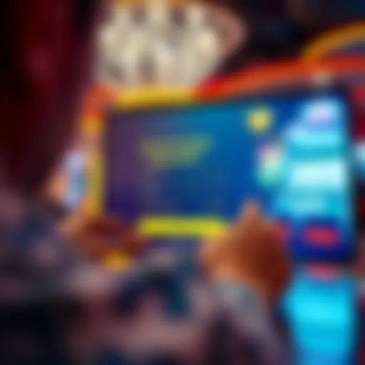 User entering login credentials on a secure digital platform