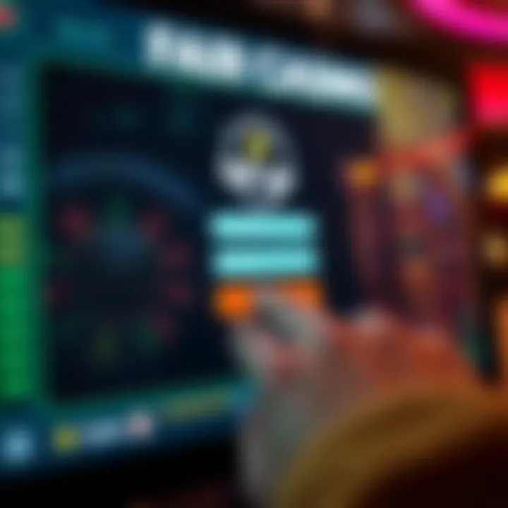 User entering credentials on a secure online casino login page
