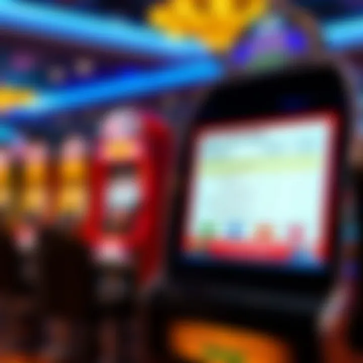 Comparison chart showing differences between online pokies and traditional slot machines