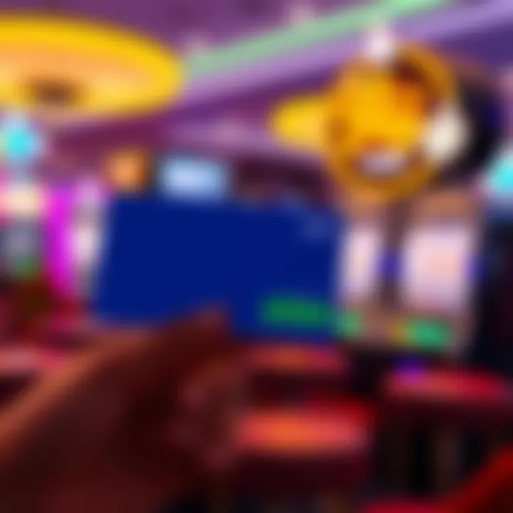 Graphic illustrating the concept of PayID payment method integrated with online pokies gaming