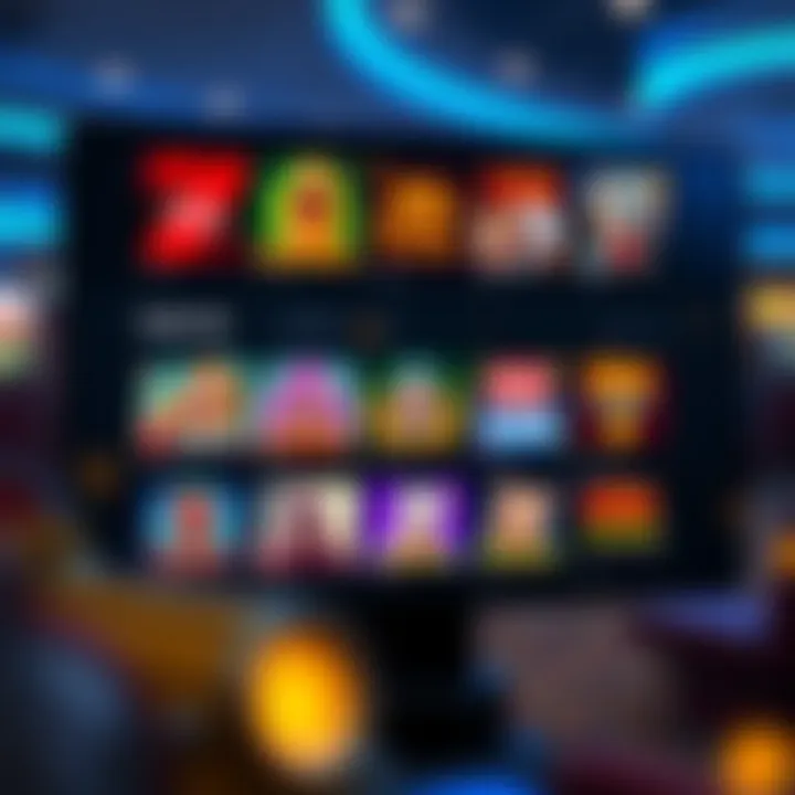 User interface showing diverse casino games available at Fair Go Casino
