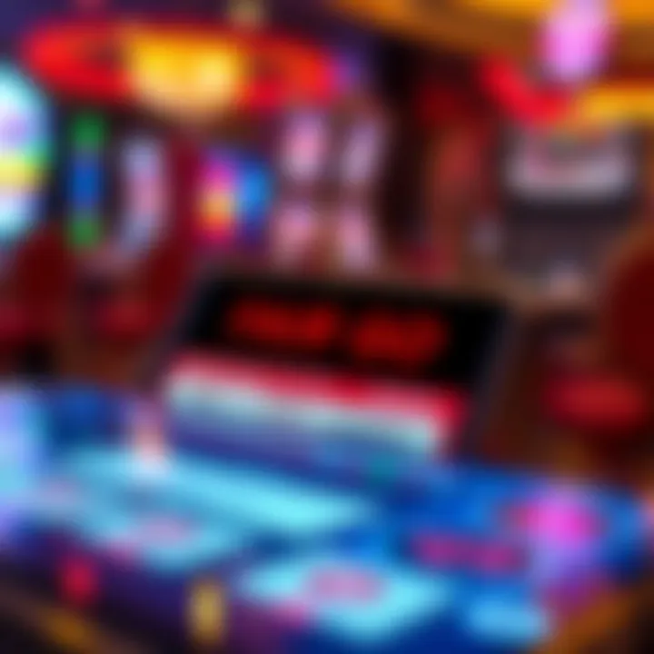 Visual representation of redeeming a casino coupon on a mobile device with a secure transaction symbol