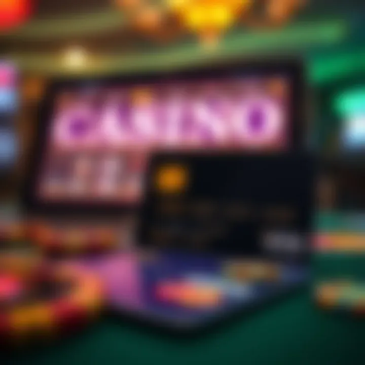 Secure online casino payment methods including credit cards and e-wallets