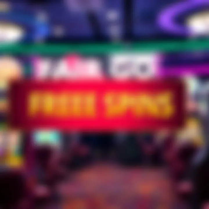 Fair Go Casino interface showing free spins promotion banner