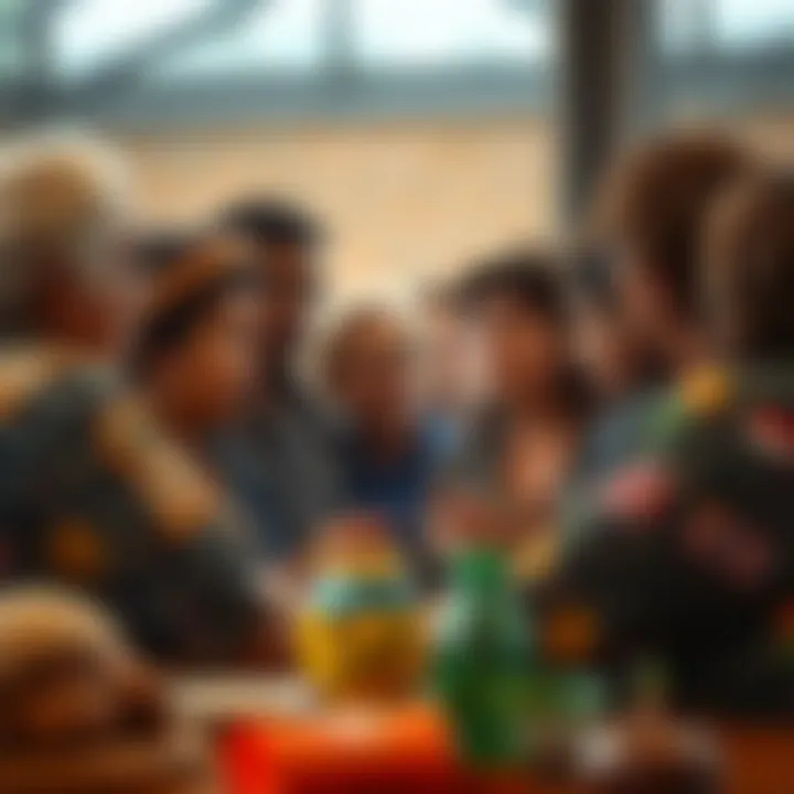 Group of diverse Australians engaging in a community discussion symbolizing fairness and equality