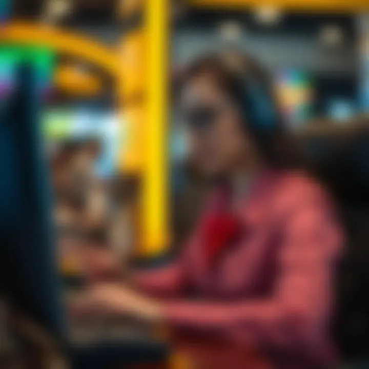 Customer service representative assisting with financial inquiries over the phone