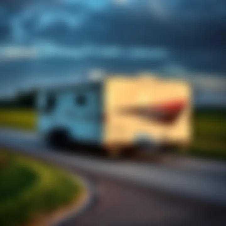 Robust Design of Fair Go Trailers for Reliable Towing Durable Fair Go trailer parked on a rural road showcasing its robust build and towing design