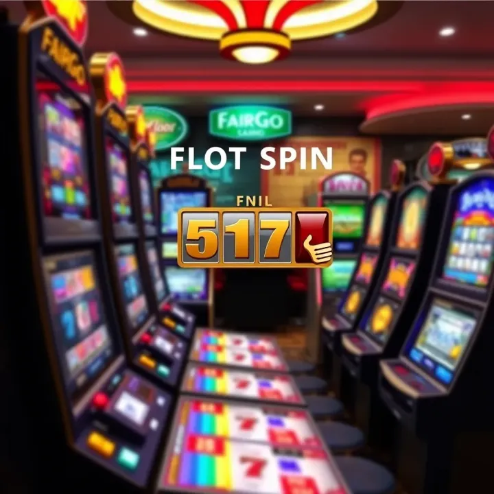 Graphic depicting various slot machine games and free spin icons emphasizing gaming options