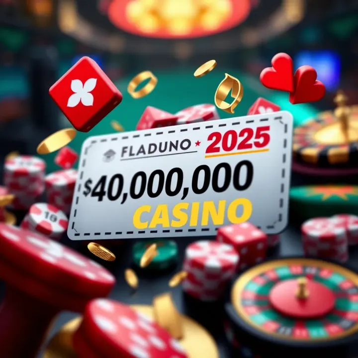 Digital Coupon Code Surrounded by Casino Elements Graphic showing a digital coupon code with casino-themed icons around it