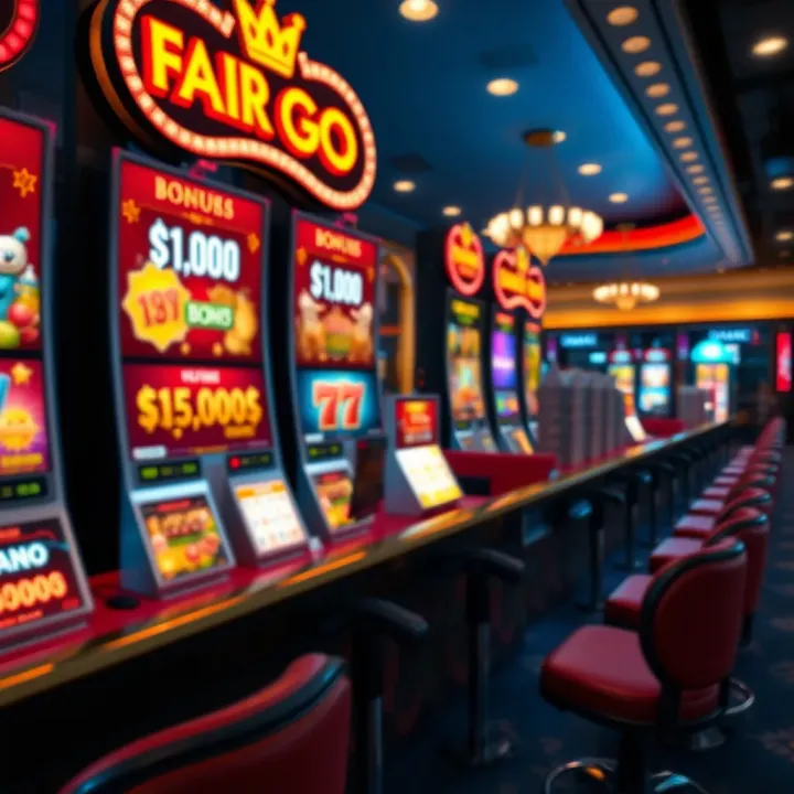 Display of various casino bonuses available after logging into Fair Go Casino