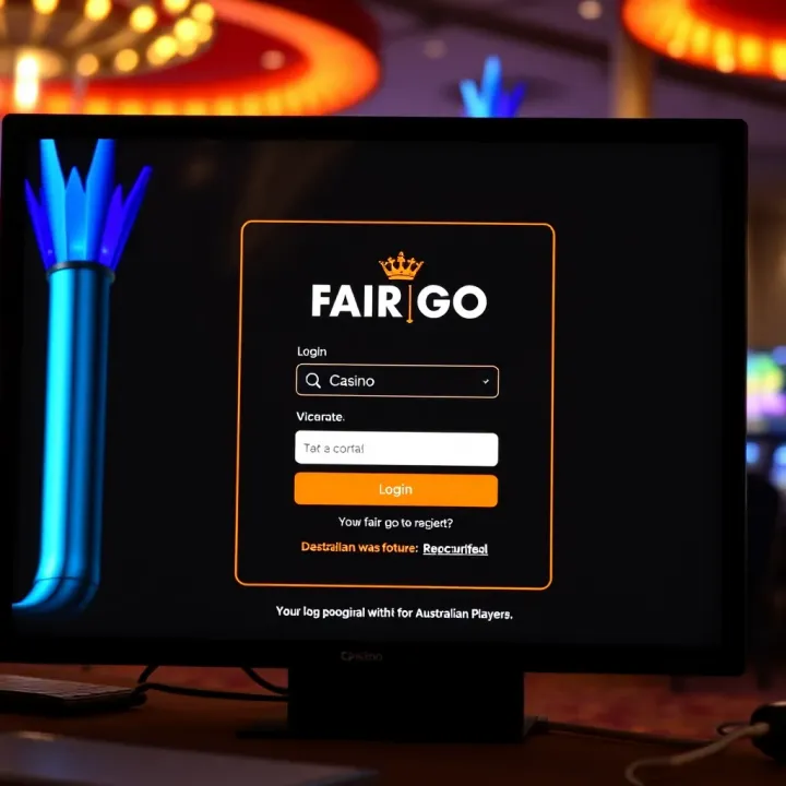 Secure login interface for accessing Fair Go Casino account