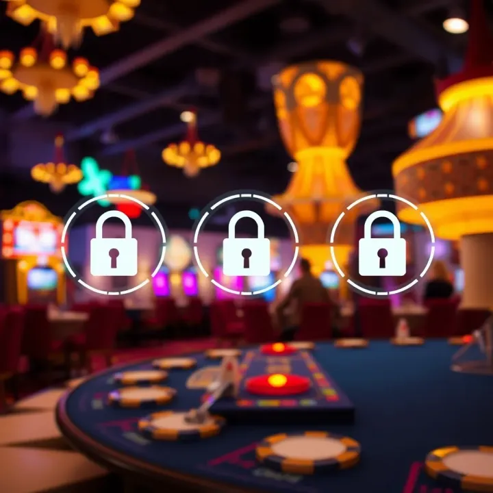 Secure online payment methods with digital security symbols