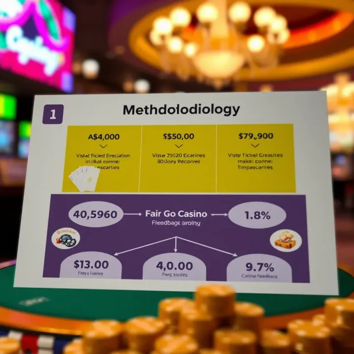 Diagram showing the methodology used in the Fair Go Casino customer feedback analysis
