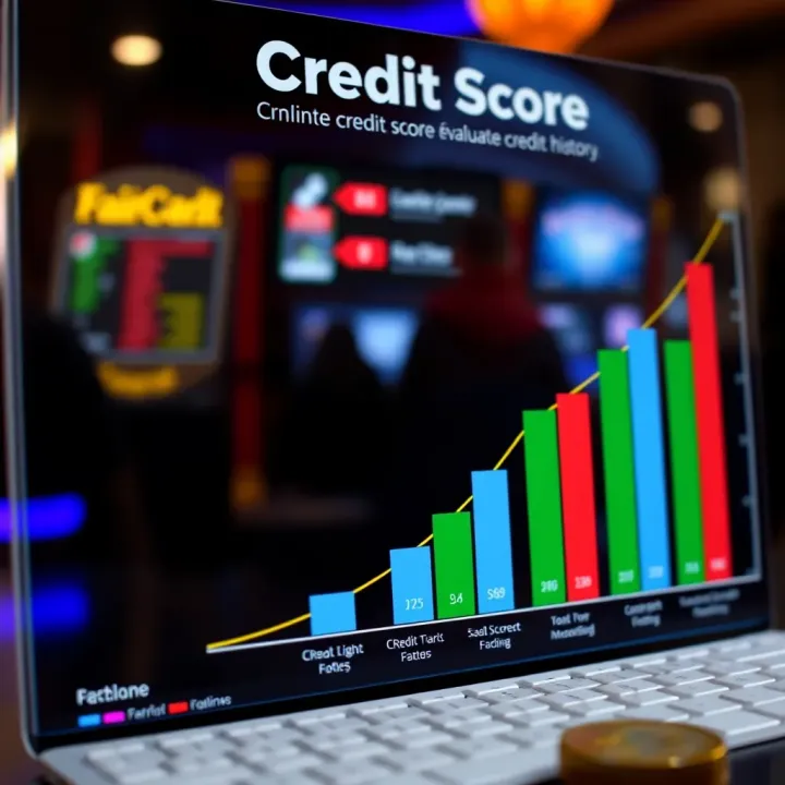 Graph showing credit score factors and how Fair Go Finance evaluates credit history