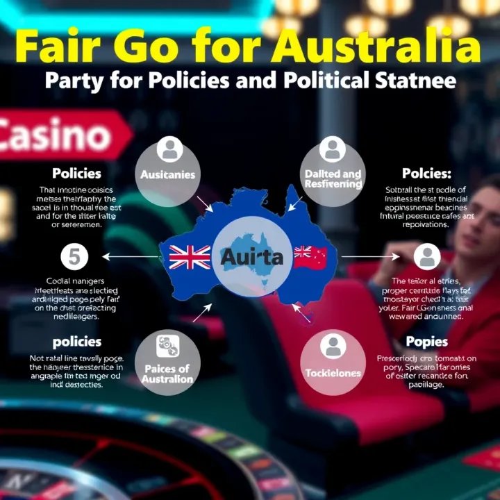 Diagram showcasing the key policies and political stance of the Fair Go for Australia Party