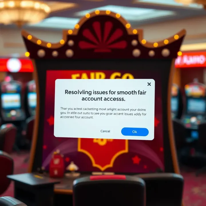 Notification alert showing common login troubleshooting tips