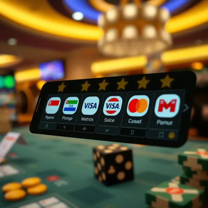 Secure payment methods icons representing banking options for Australian players