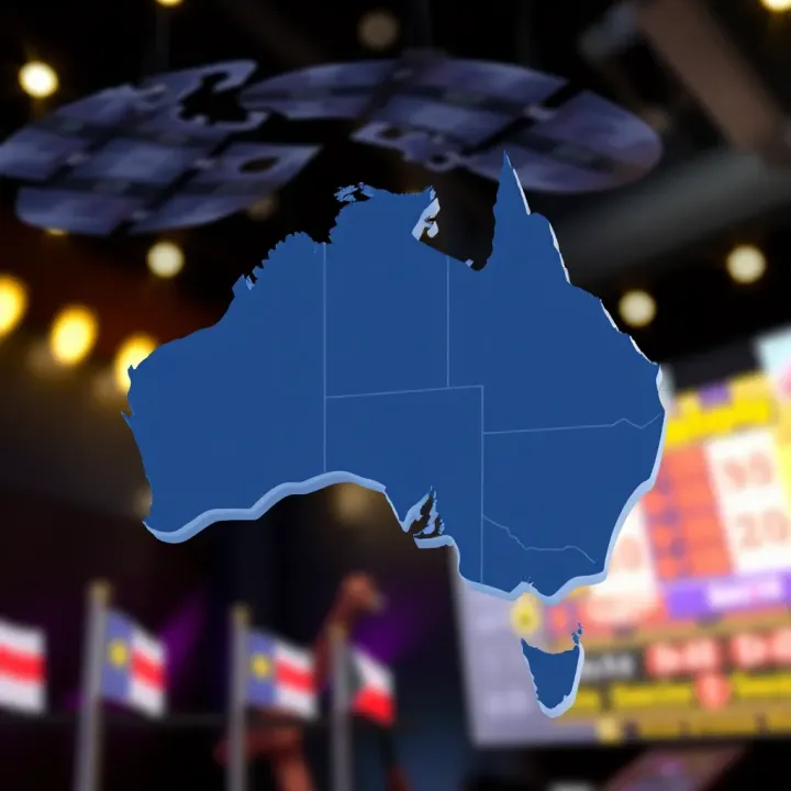 Geographic Context of Western Australia in National Framework Map highlighting Western Australia within the Australian continent emphasizing regional disparities
