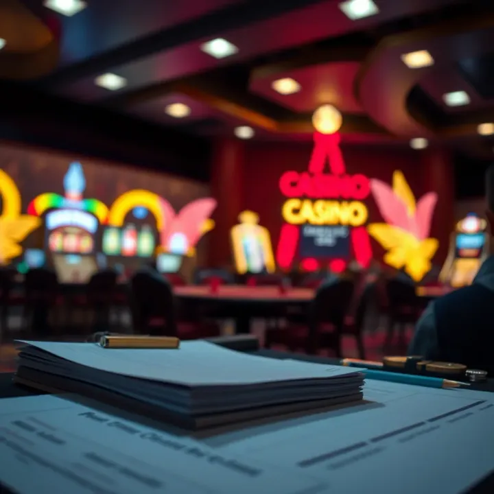 Document verification checklist for online casino account
