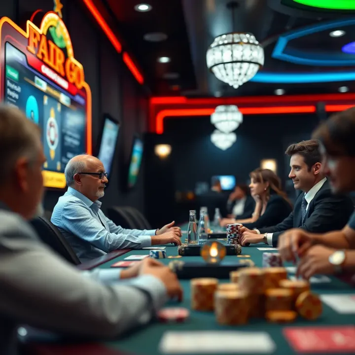 Online discussion forum with players sharing tips and strategies about casino games