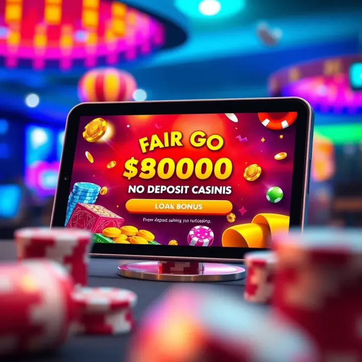 Illustration showing a casino bonus offer notification on a digital device with vibrant casino elements